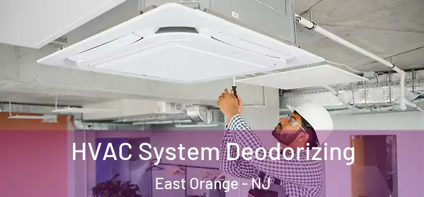 HVAC System Deodorizing East Orange - NJ